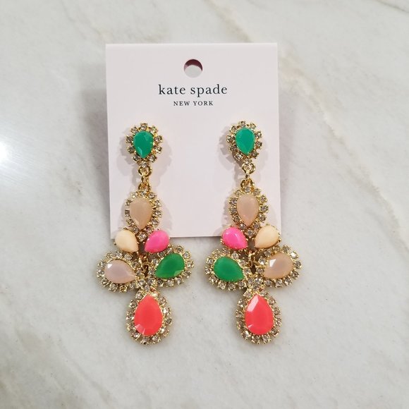 kate spade Jewelry - Kate Spade Multicolor Party Earrings